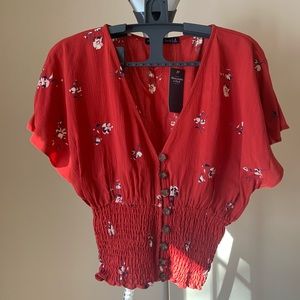 Cute Top NWT from Abercrombie & Fitch Size S